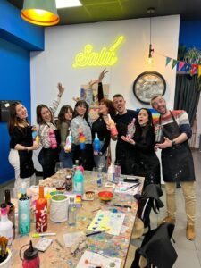 Arte Botella | Experiencia Salú Pintura y Vino Sáb 18/07/2026 17:00 a 19:00