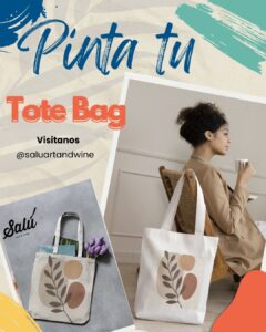 Tote Bag Otoño | Experiencia Salú Art and Wine | Sáb 01/11/2025 12:00-14:00h