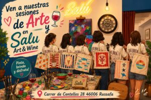 Tote Bags Summer | Experiencia Salú Art and Wine Sáb 29/08/26 12:00 a 14:00h